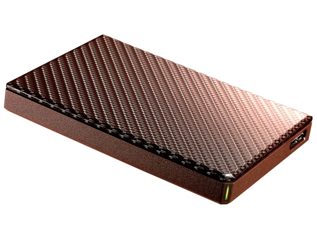 IODATA 外付け ハードディスク HDPT-UTS1BR [ブリックブラウン]の通販は