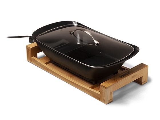 プリンセス グリル鍋 Separate Pot Pure & Black 163025 [ブラック]