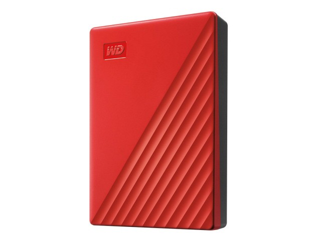 WESTERN DIGITAL 外付け ハードディスク My Passport WDBPKJ0040BRD-JESN [レッド]