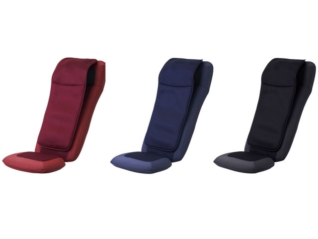 美品 シート MRL-1200 ブラック マイリラ シートマッサージャー MRL-1200｜マッサージチェアの