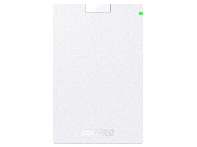 バッファロー 外付け ハードディスク MiniStation HD-PCG2.0U3-GWA [ホワイト]の通販は