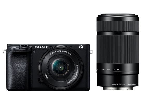 SONY デジタル一眼カメラ α6400 ILCE-6400Y ダブルズームレンズキット [ブラック]の通販は
