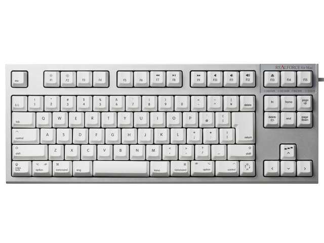 日本セール 東プレ キーボード REALFORCE TKL SA for Mac R2TLSA-JP3M