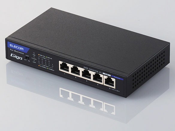 エレコム ネットワークハブ EHB-UG2C05E-PL [ブラック]の通販は 26,510円