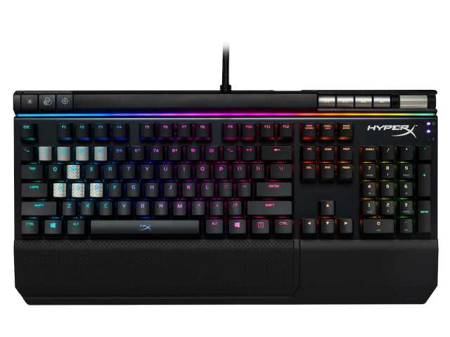 HyperX キーボード Alloy Elite RGB HX-KB2RD2-US/R1 赤軸