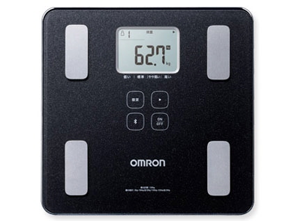 オムロン 体脂肪計・体重計 カラダスキャン HBF-227T-SBK [ブラック]の通販は