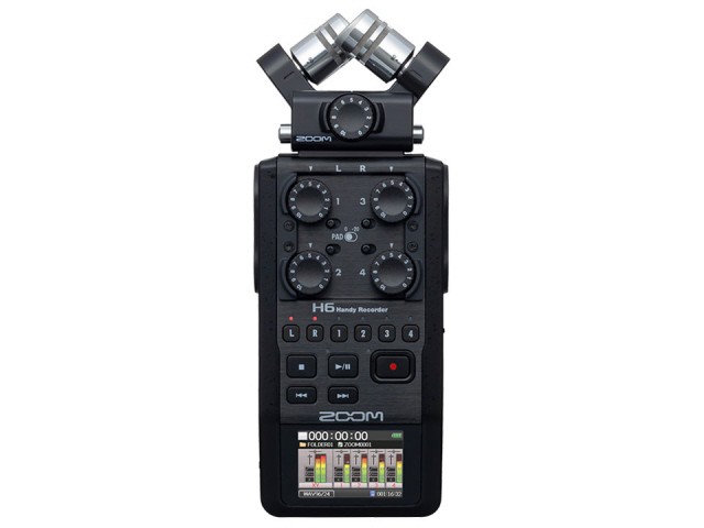 ZOOM ICレコーダー Handy Recorder H6/BLK [Black] 売りお得セール