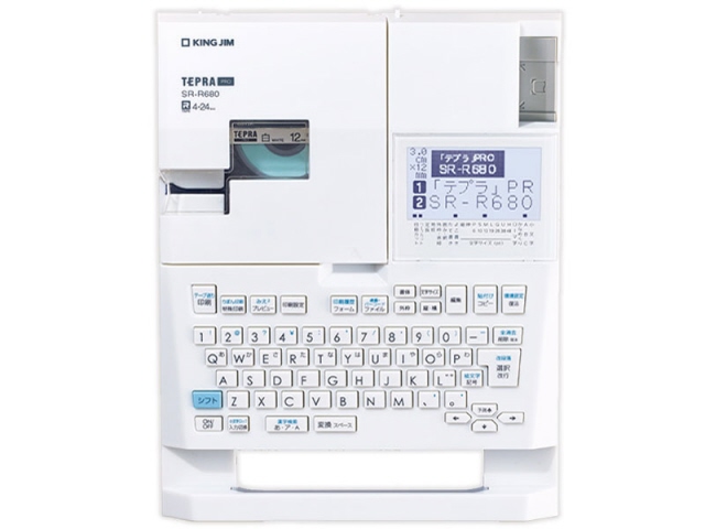 キングジム ラベルライター ラベルライター「テプラ」PRO SR-R680の通販は
