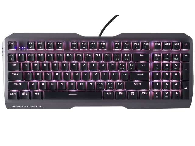Mad Catz キーボード S.T.R.I.K.E. 13 Compact Mechanical Gaming Keyboard KS83MMUSBL000-0J [黒]