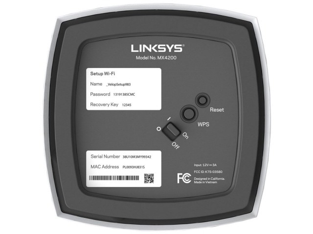 LINKSYS 無線LANルーター(Wi-Fiルーター) VELOP MX4200-JP - 無線LANカード