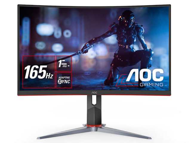 Aoc Pcモニター 液晶ディスプレイ C24g2 11 23 6インチ Black Red の通販はau Pay マーケット Youplan