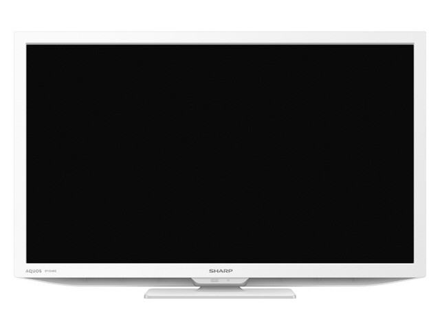 シャープ 薄型テレビ・液晶テレビ AQUOS 2T-C24DE-W [24インチ ホワイト系]