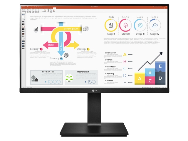 LGエレクトロニクス PCモニター・液晶ディスプレイ 24QP750-B [23.8インチ]の通販は