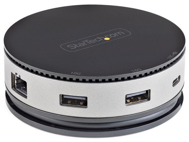 StarTech.com USBハブ DKT31CHDVCM [ブラック&グレー]