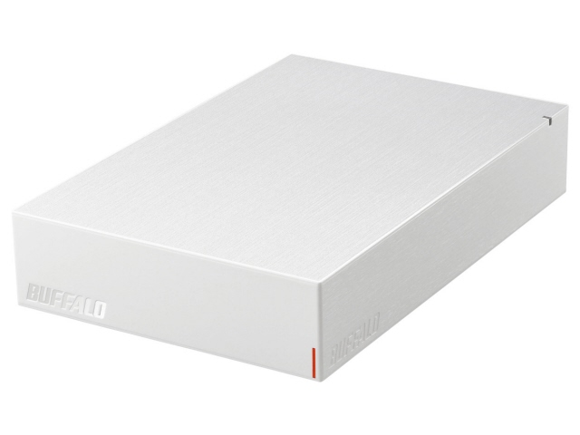 バッファロー 外付け ハードディスク HD-LE1U3-WB [ホワイト]の通販は