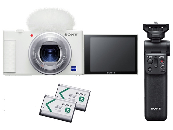SONY SONY ZV-1G W VLOGCAM シューティンググリップキット ホワイト