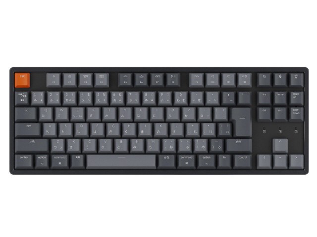 Keychron キーボード K8 Wireless Mechanical Keyboard K8-91-RGB-Red-JP 赤軸