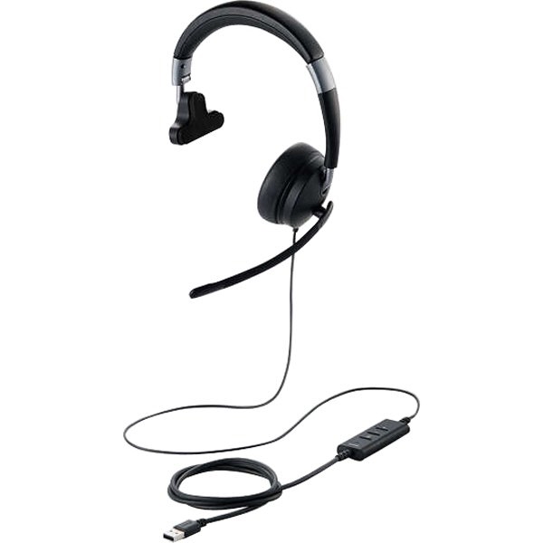 エレコム ヘッドセット HS-HP100UNCBKの通販は