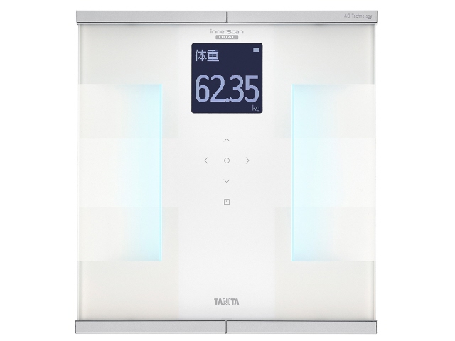 タニタ 体脂肪計・体重計 インナースキャンデュアル RD-930L [ホワイト]の通販は体重計