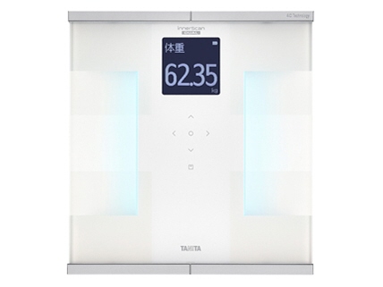 タニタ 体脂肪計・体重計 インナースキャンデュアル RD-931L [ホワイト]の通販は