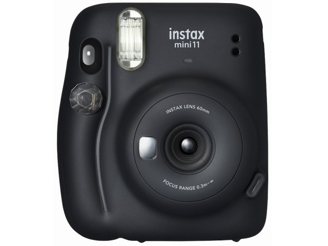 富士フイルム インスタントカメラ instax mini 11 チェキ [チャコールグレー]