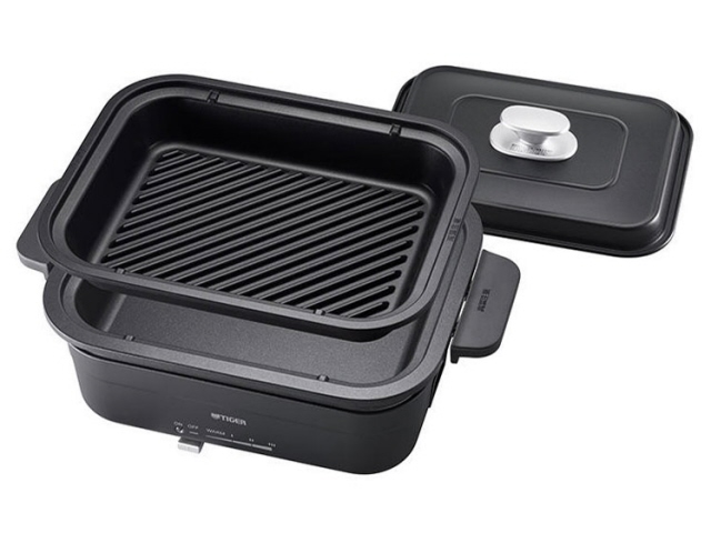 タイガー魔法瓶 ホットプレート CRL-A201-KI [アイアンブラック]の通販は 18,978円