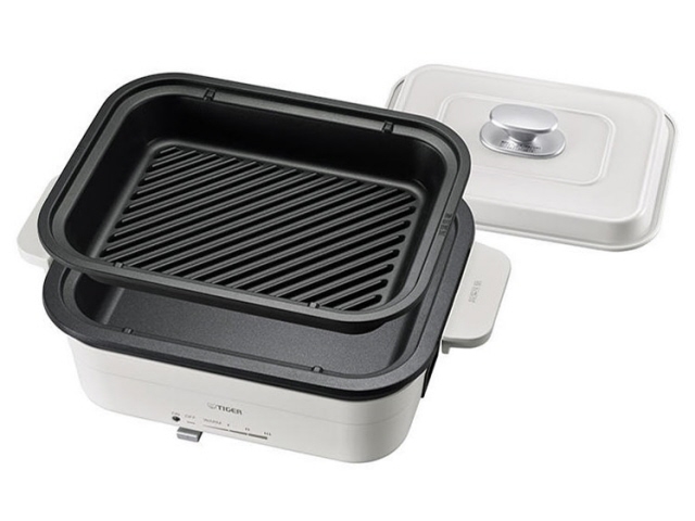 タイガー魔法瓶 ホットプレート CRL-A201-WC [セラミックホワイト]