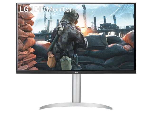 LGエレクトロニクス PCモニター・液晶ディスプレイ 32UP550N-W [31.5インチ]の通販は