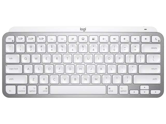 ロジクール キーボード MX KEYS MINI For Mac Minimalist Wireless Illuminated Keyboard KX700MPG [ペイルグレー]