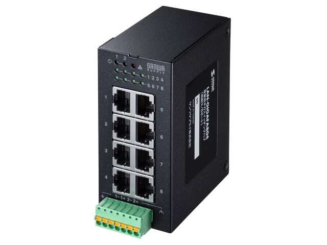 サンワサプライ スイッチングハブ(ネットワークハブ) LAN-GIGAFA804 [ブラック]の通販は