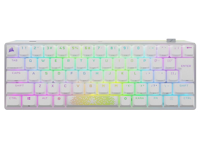 アウトレット通販売 Corsair キーボード K70 PRO MINI WIRELESS White