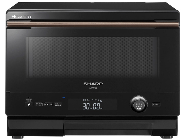 シャープ オーブンレンジ ヘルシオ AX-UA30-B [ブラック系]の通販は