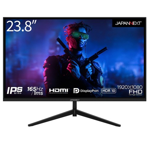 JAPANNEXT PCモニター・液晶ディスプレイ JN-IPS238FHDR165TMC [23.8