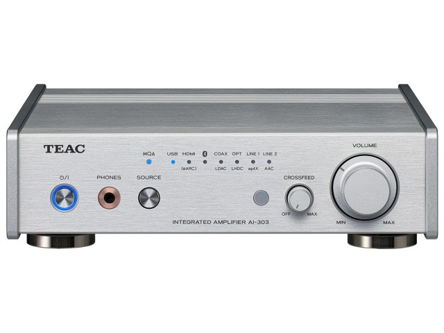 TEAC プリメインアンプ AI-303-S [シルバー]