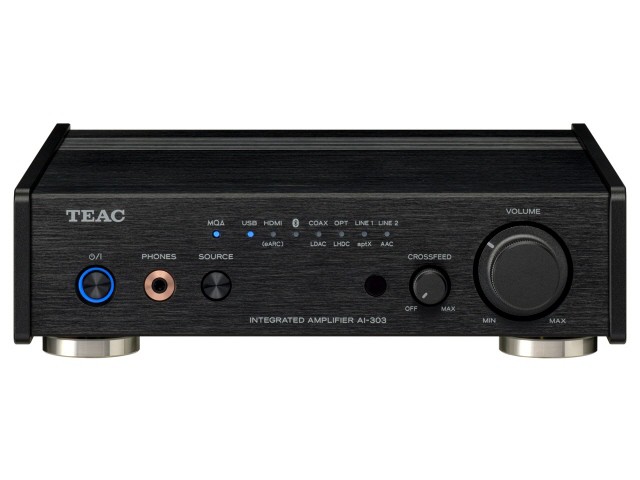 TEAC プリメインアンプ AI-303-B [ブラック]