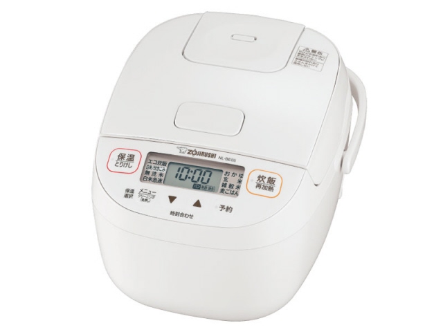 象印 炊飯器 極め炊き NL-BE05-WZ [ソフトホワイト]