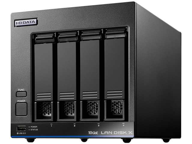 IODATA NAS(ネットワークHDD) LAN DISK X HDL4-XA8Bの通販は
