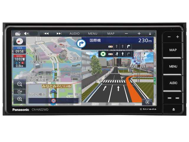 パナソニック カーナビ ストラーダ CN-HA02WD - カーナビ・カーオーディオ