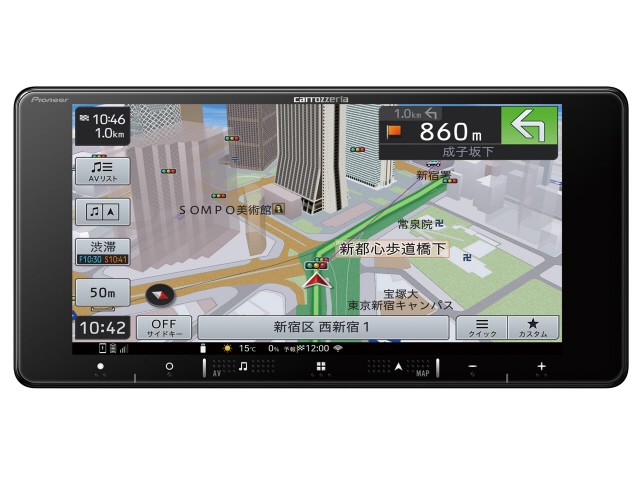 パイオニア カーナビ 楽ナビ AVIC-RW720（Pioneer パイオニア