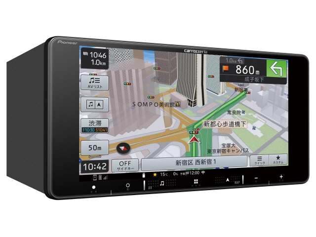 パイオニア カーナビ 楽ナビ AVIC-RW720（Pioneer パイオニア