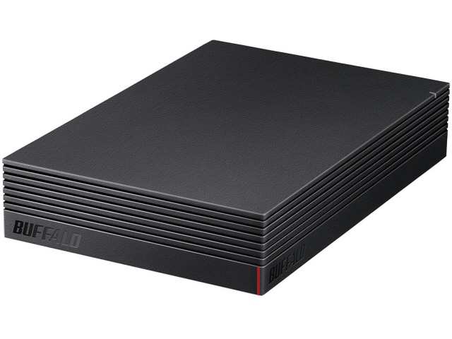 バッファロー 外付けHDD・ハードディスク HD-EDC8U3-BA [ブラック]の