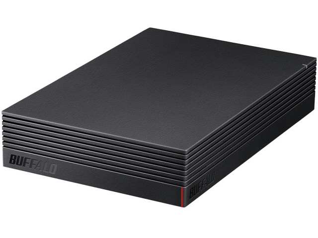 バッファロー 外付けHDD・ハードディスク HD-EDC2U3-BA [ブラック]
