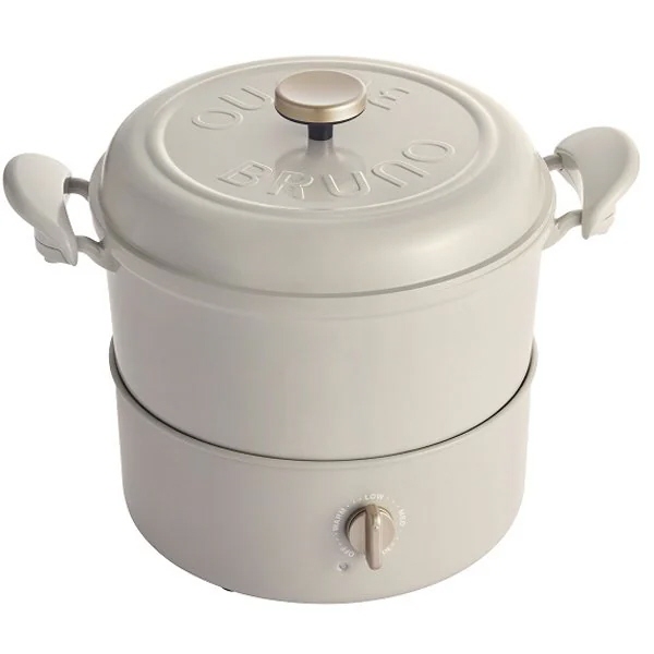 BRUNO グリル鍋 BRUNO BOE065-ASGZ [アッシュグレイズ]