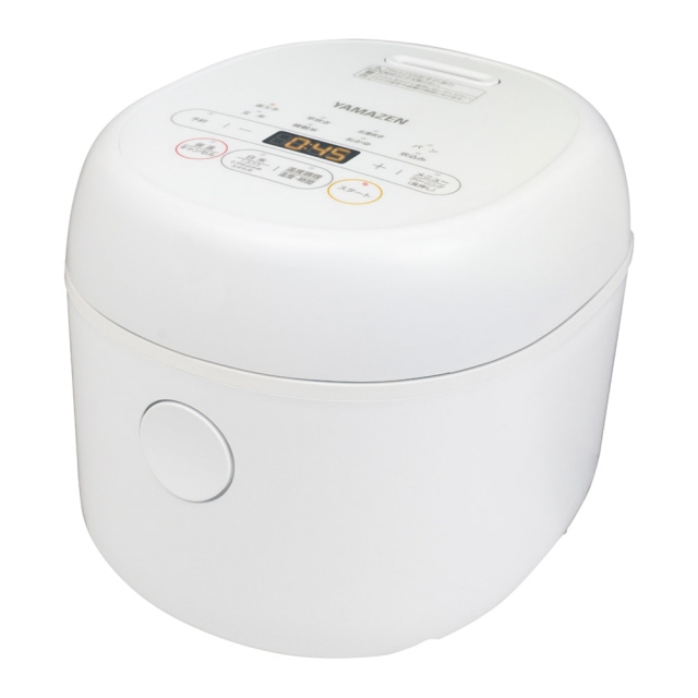 YAMAZEN 炊飯器 YJR-DM051(W) [ホワイト]