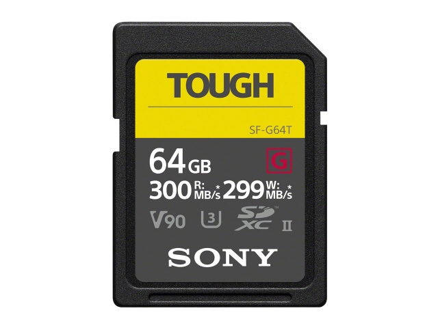 SONY SDメモリーカード TOUGH SF-G64T [64GB]