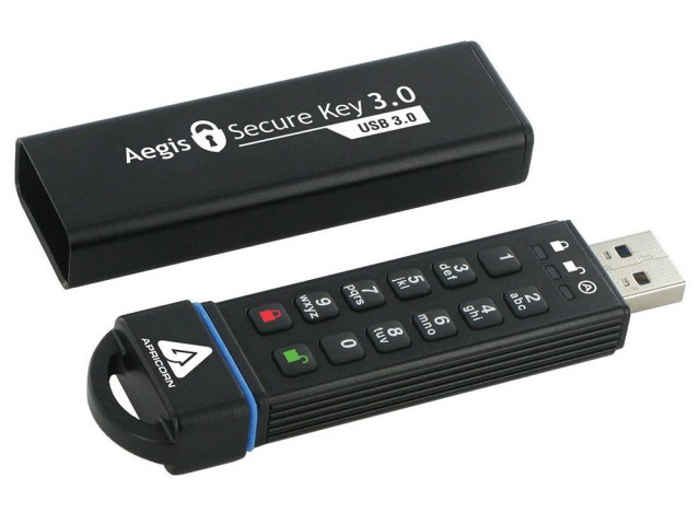 Apricorn USBメモリー Aegis Secure Key 3.0 ASK3-30GB [30GB]