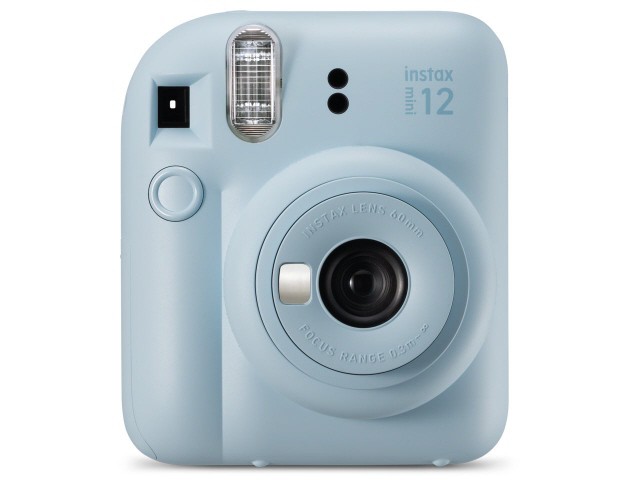 富士フイルム インスタントカメラ instax mini 12 チェキ [パステルブルー]