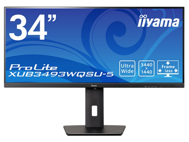 iiyama PCモニター・液晶ディスプレイ ProLite XUB3493WQSU-5 XUB3493WQSU-B5 [34インチ]