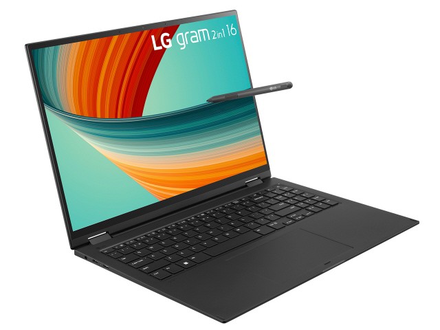 LGエレクトロニクス ノートパソコン LG gram 2in1 16T90R-KA78J