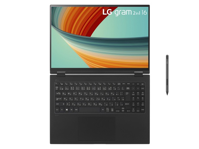 LGエレクトロニクス ノートパソコン LG gram 2in1 16T90R-KA78J